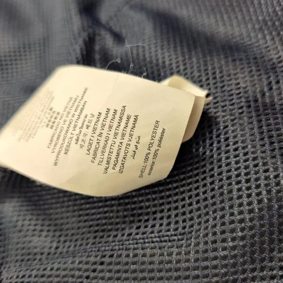 Michael Kors Men's Lightweight Jacket in Blue Size Medium Rain Jacket - Picture 10 of 13